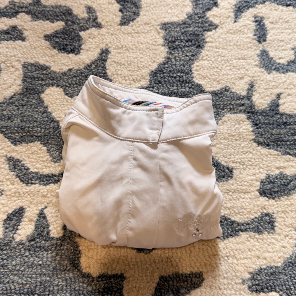 White girls show shirt multicolor color long sleeve worn 1-3 times no stains